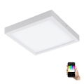 Eglo - LED RGBW prigušiva plafonska lampa FUEVA-C LED/21W/230V 30x30 cm
