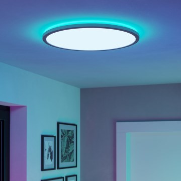 Eglo - LED RGBW prigušiva plafonska lampa za kupatilo LED/16,8W/230V 2700-6500K preč. 50 cm IP44 bela ZigBee
