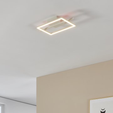 Eglo - LED RGBW prigušiva plafonska svetiljka LED/17W/230V 2700-6500K bela + daljinski upravljač