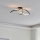 Eglo - LED RGBW prigušiva plafonska svetiljka LED/22W/230V 2700-6500K crna