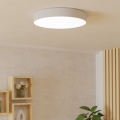 Eglo - LED RGBW prigušiva plafonska svetiljka LED/26W/230V 2700-6500K prečnik 49 cm bela