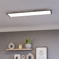 Eglo - LED RGBW prigušiva površinski montirana LED ploča/34W/230V 2700-6500K 120x30 cm crna