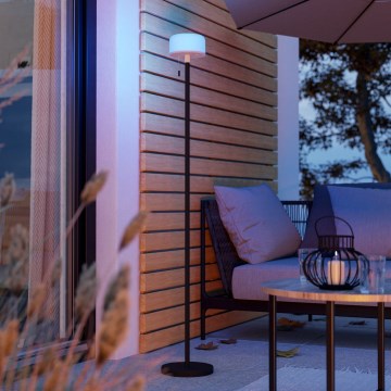 Eglo - LED RGBW prigušiva punjiva podna lampa za spoljašnju upotrebu LED/2,2W/3,7V 3000K 2200 mAh IP54