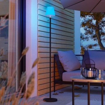 Eglo - LED RGBW prigušiva spoljašnja punjiva stojeća lampa LED/2,2W/3,7V 3000K 2200 mAh IP54