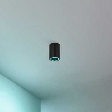 Eglo - LED RGBW prigušiva spot svetiljka LED/4,9W/230V 2700-6500K crna