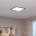 Eglo - LED RGBW prigušiva stropna svetiljka LED/19W/230V 2700-6500K 40x40 cm crna