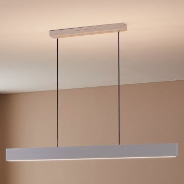Eglo - LED RGBW prigušiva viseći luster na sajli LED/38W/230V 2700-6500K bela