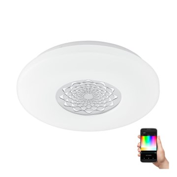 Eglo - LED RGBW prigušiva zidno-plafonska svetiljka CAPASSO-C LED/17W/230V