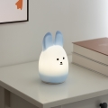 Eglo - LED RGBW punjivo dečije noćno svetlo na dodir LED/5W/5V 1200 mAh zec