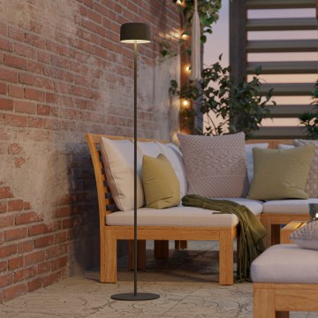 Eglo - LED solarna punjiva dodirna stojeća lampa LED/2,8W/3,7V 1800 mAh IP44 zelena