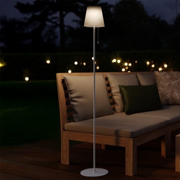 Eglo - LED solarna punjiva stojeća lampa LED/2,3W/3,7V 3000/4000/6500K 1800 mAh IP44 bela