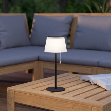 Eglo - LED solarna punjiva stona lampa LED/2,3W/3,7V 3000/4000/6500K 1800 mAh IP44 crna