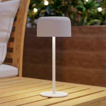 Eglo - LED solarna punjiva stona lampa sa dodirom LED/2,8W/3,7V 1800 mAh IP44 bela