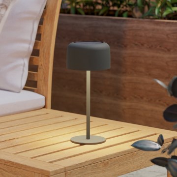 Eglo - LED solarna punjiva stona lampa sa dodirom LED/2,8W/3,7V 1800 mAh IP44 zelena