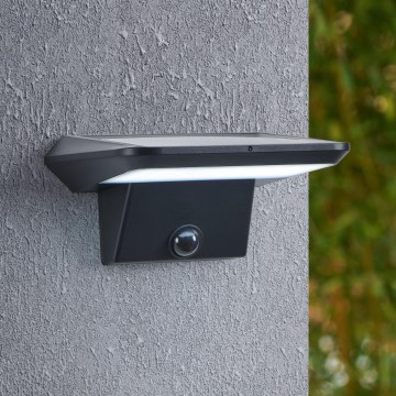 Eglo - LED solarno zidno svetlo sa senzorom LED/20W/3,7V 2000 mAh IP44