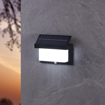 Eglo - LED solarno zidno svetlo sa senzorom LED/3,84W/3,7V 2000 mAh IP44