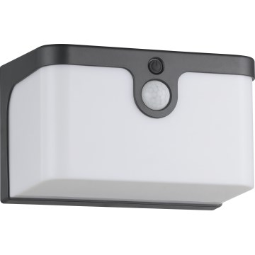 Eglo - LED solarno zidno svetlo sa senzorom LED/7,3W/4,5V 2200 mAh IP44