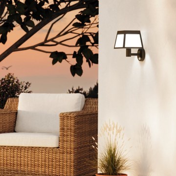 Eglo - LED solarno zidno svetlo sa senzorom LED/7,5W/3,7V 2200 mAh IP44