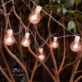 Eglo - LED spoljašnja dekorativna girlanda 16xLED/0,064W/24V IP44 bela