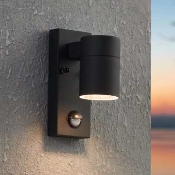 Eglo - LED spoljašnje zidno svetlo sa senzorom 1xGU10/3W/230V IP44