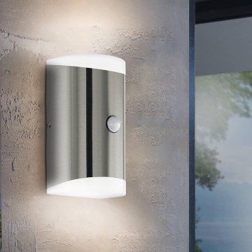 Eglo - LED spoljašnje zidno svetlo sa senzorom 2xGU10/4,6W/230V IP44