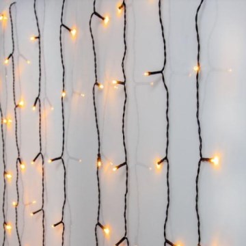 Eglo - LED spoljna zavesa 120 LED, 1,3 m, IP44, topla bela