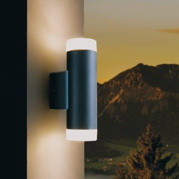 Eglo - LED spoljna zidna svetiljka 2xGU10/5W IP44