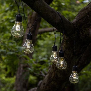 Eglo - LED spoljni dekorativni lanac 10xLED/0,06W/3V 2xAA IP44