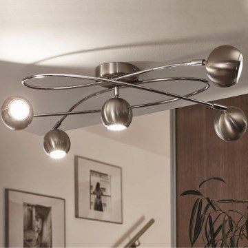 Eglo - LED spot svetiljka 5xGU10-LED/3W/230V