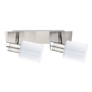 Eglo - LED spot svetiljka MY CHOICE 2xE14/4W/230V mat hrom/bela