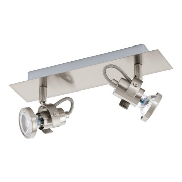 Eglo - LED spot svetlo 2xGU10-LED/3,3W/230V