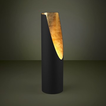 Eglo - LED stona lampa 1xGU10/4,7W/230V crna/zlatna