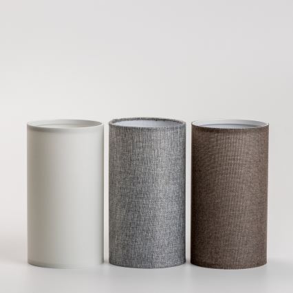 Eglo - LED stona lampa TUNJA 1xE27/60W/230V 26,5 cm mat hrom/braon