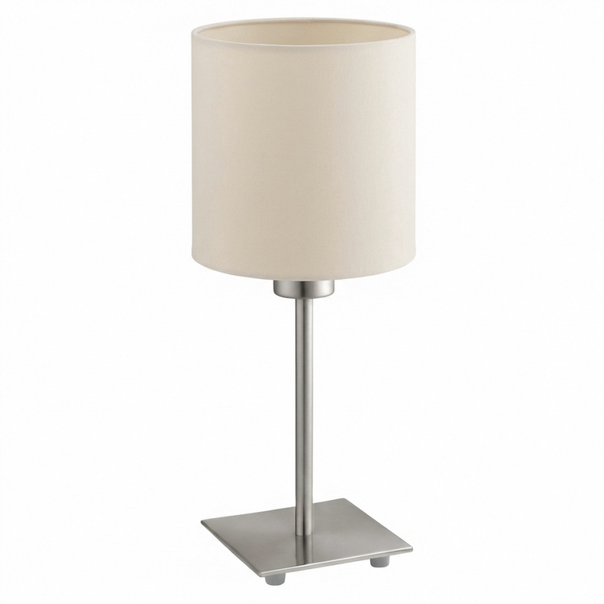 Eglo - LED stona lampa TUNJA 1xE27/60W/230V krem boje