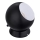 Eglo - LED stona/zidna lampa 1xGU10/2,8W/230V crna