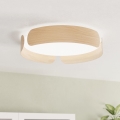 Eglo - LED stropna svetiljka LED/20W/230V, prečnik 37 cm, bež