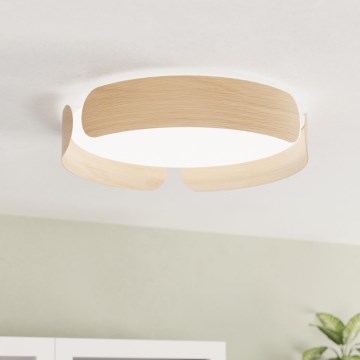 Eglo - LED stropna svetiljka LED/20W/230V, prečnik 37 cm, bež