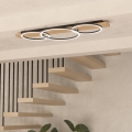 Eglo - LED stropno svetlo 3xLED/12W/230V 3000K bež/crna