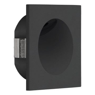 Eglo - LED svetiljka za stepenište LED/2W/230V 3000K crna