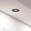 Eglo - LED ugradna spot svetiljka 1xGU10/4,5W/230V crna