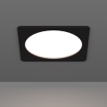Eglo - LED ugradno plafonsko svetlo LED/10,5W/230V 2700/4000/6500K 16,6x16,6 cm crno
