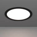Eglo - LED ugradno plafonsko svetlo LED/18,5W/230V 2700/4000/6500K preč. 21,6 cm crno
