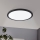 Eglo - LED ugradno svetlo LED/22W/230V 3000K crno, prečnik 22,5 cm