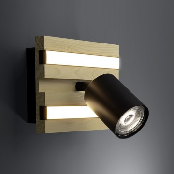 Eglo - LED zidna spot svetiljka LED/2,2W/230V + 2xLED/1,2W + 2xLED/2W bež/crna