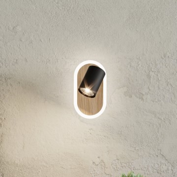 Eglo - LED zidni spot LED/7W/230V braon/crna