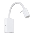 Eglo - LED zidni spot sa USB punjačem LED/3,5W/230V bela