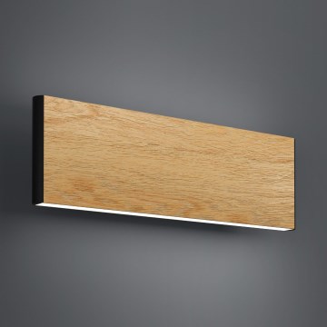 Eglo - LED zidno svetlo 2xLED/4,2W/230V 3000K hrast