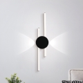 Eglo - LED zidno svetlo LED/20W/230V + LED/0,91W crno
