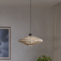 Eglo - Luster na kablu 1xE27/40W/230V krem
