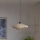 Eglo - Luster na kablu 1xE27/40W/230V krem